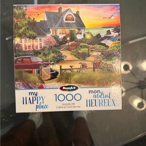 1000 Piece Puzzle - Seaside Hill